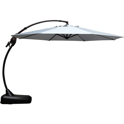 Parasol en porte-à-faux 138 po avec base Oram