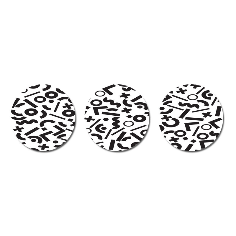 Abstract Wall Decor on Metal