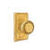 Emtek Privacy Knobset w/ Rectangular Rosette and Norwich Knob