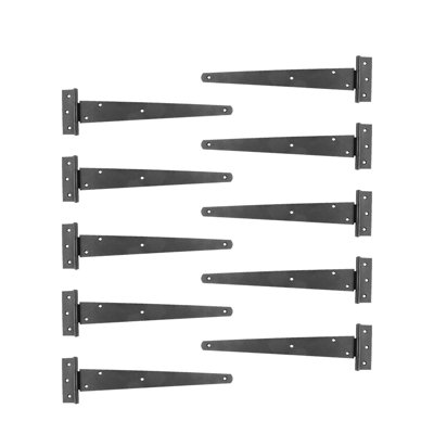 Charnière de porte simple à fixation en surface h 3,63 po x l 13 po