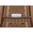 Brown Kilim Reversible Wool Area Rug 3x4