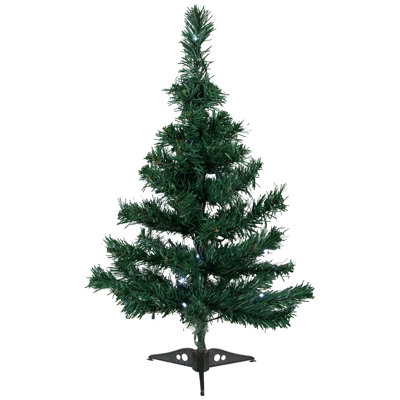Ensemble de 3 décorations d'extérieur pour allées ou marqueurs d'arbre de Noël à DEL