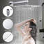 Système de douche complet avec valve brute