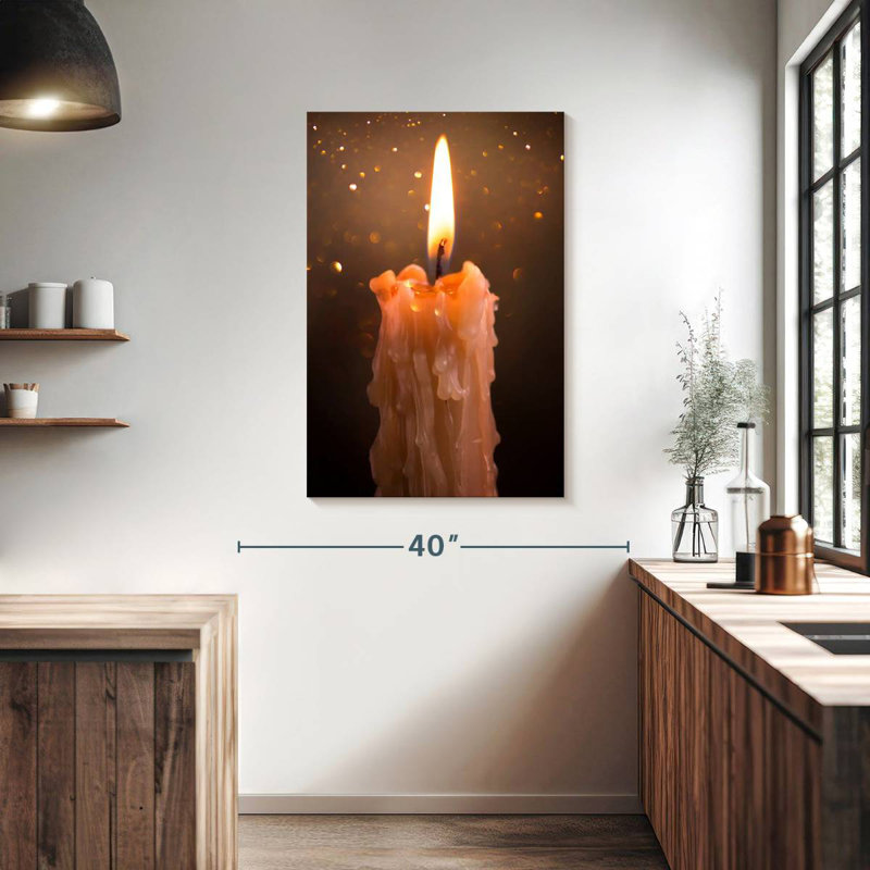 Adella Bright Candle, 39" H x 26" W
