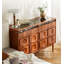 Armoire de rangement pour bijoux en bois massif