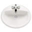 American Standard Aqualyn 17.38'' Ceramic Oval Bathroom Sink with Overflow-1609715-2544974