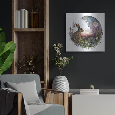 Art mural en métal Lark Manor ™ «Secret On The Hill» par The Golden Valley