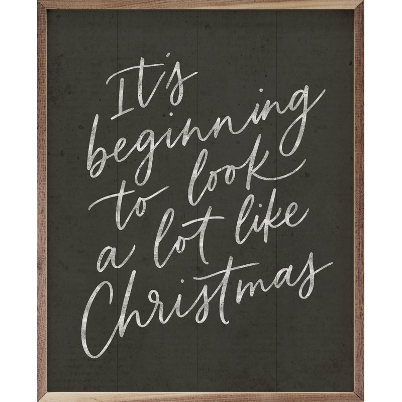 Look A Lot Like Christmas, H 10 po x l 8 po