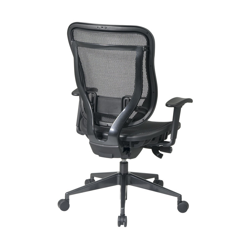 SPACE Mesh Task Chair, Matrex Back and Matrex Seat, Gunmetal Finish Base