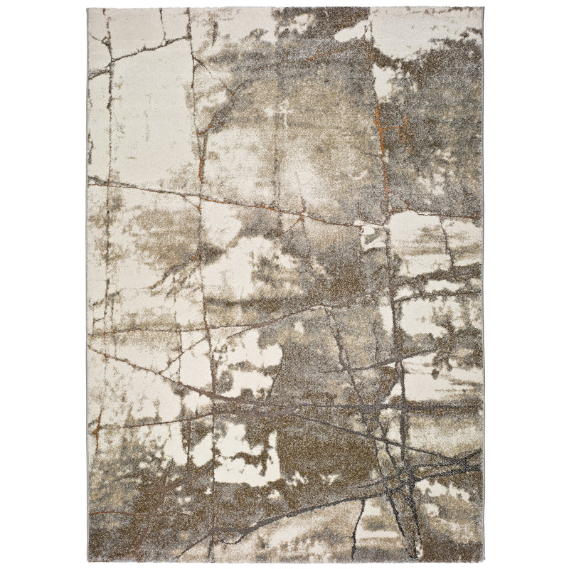 Medota Machine Woven Grey Indoor Rug, Rectangle 140 x 200cm