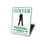 Golfer Parking Aluminum Sign