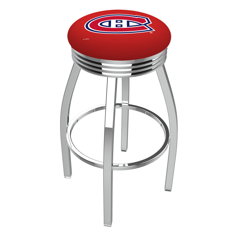 Tabouret de bar NHL, Canadiens de Montréal, Tabouret de comptoir (siège d'une hauteur de 25 p