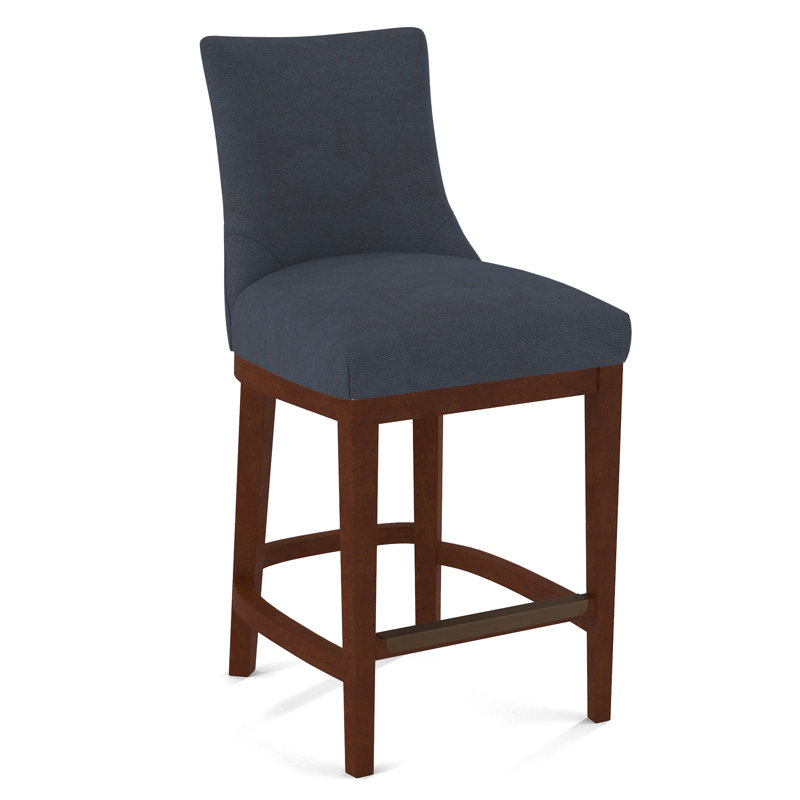Upholstered Stool, Applause Float The Boat, Black