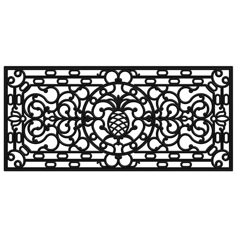 Tapis d'entrée antidérapant Schagen, L 48 po x L 22 po