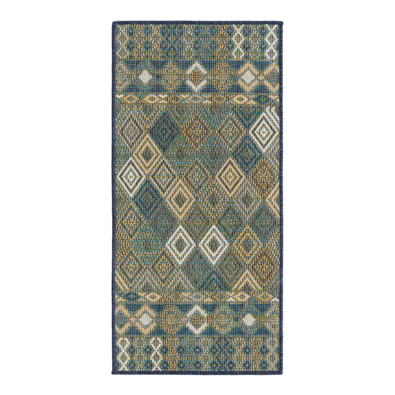Tapis d'extérieur Jacole Offee, Tapis de couloir 2 pi x 3 pi 11 po