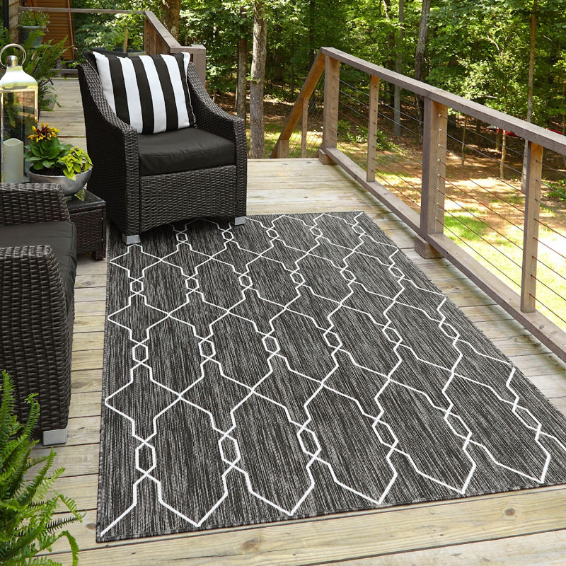 Tapis vert d'extérieur couleur cendre, Rectangle 9 pi x 12 pi
