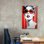 Art mural sur toile Mercer41 «Lady In Red» par Andreas Magnusson