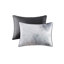 Ensemble d'édredon à imprimé de teinture par aquarelle avec coussin décoratif