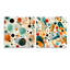 Dahquan - Ensemble abstrait d'art mural en verre abstrait Mid-Century-103923756