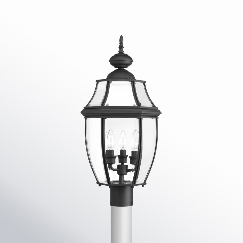 Beveled Lantern Head, Black
