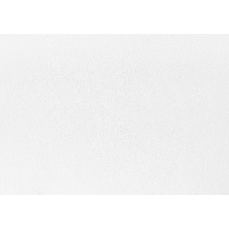 Lit, grand lit, tapissier, aspect cuir blanc, transitionnel, Blanc, Grand lit