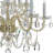 Wehr 10 - Light Candle Style Classic / Traditional Chandelier with Crystal Accents-32957550