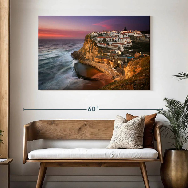 Azenhas Do Mar Coast, 32" H x 48" W