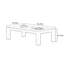 Table basse simple en bois massif de luxe simple-61379193