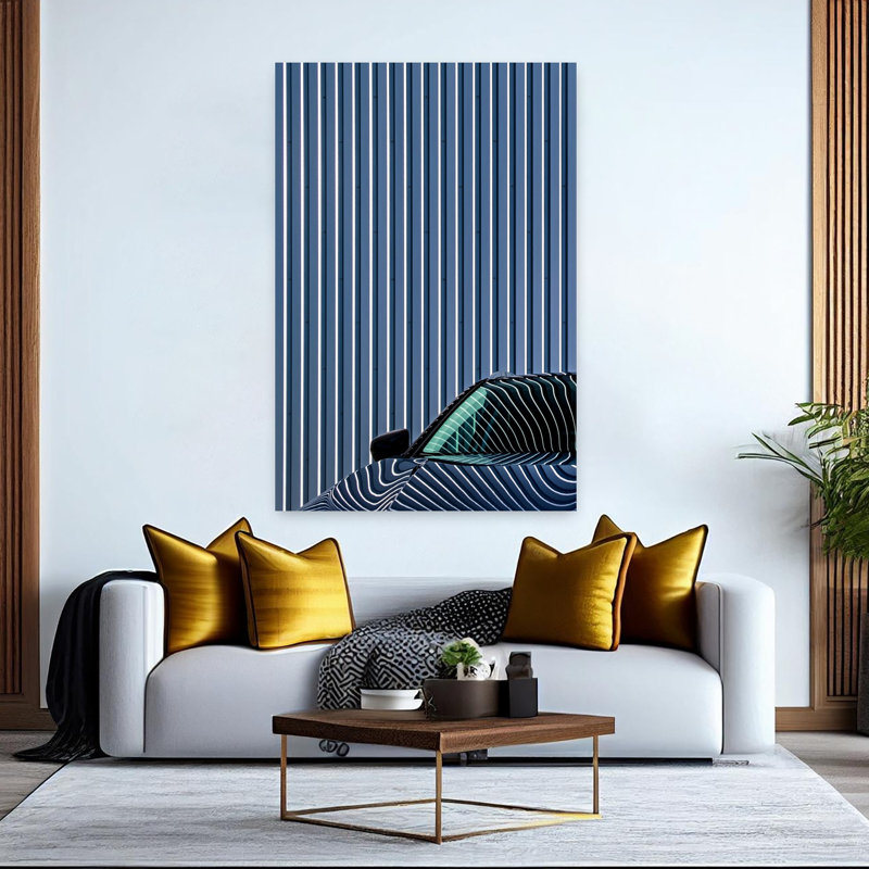 Art contemporain, art contemporain abstrait, H 60 po x l 40 po