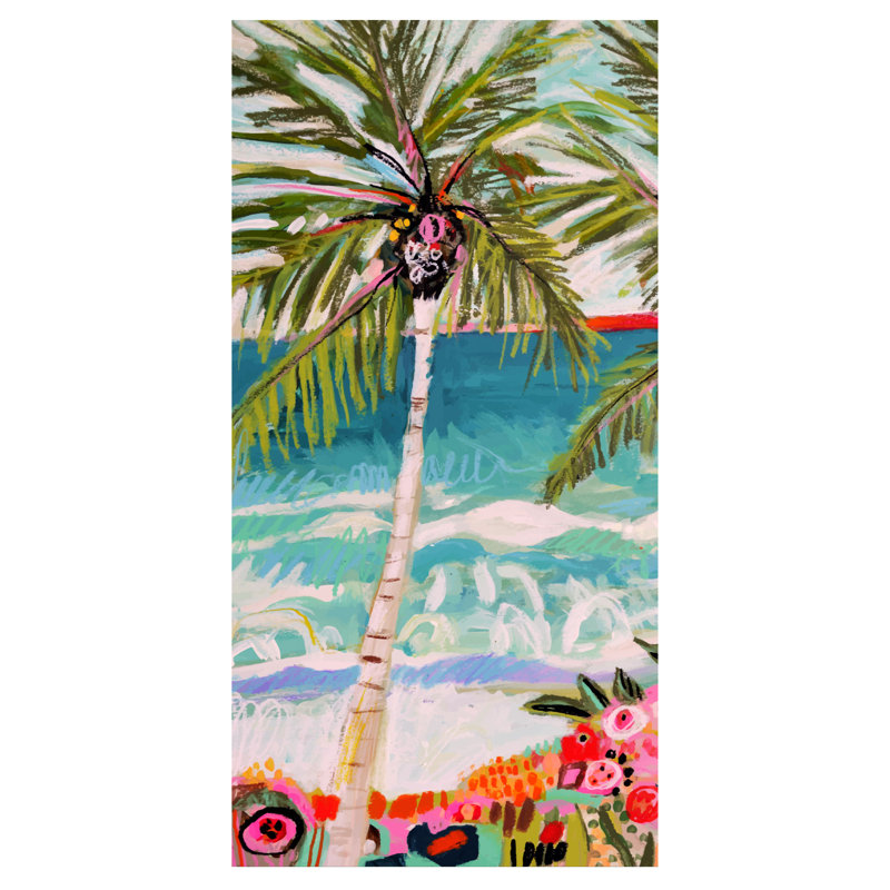Murale l 8 pi x l 45 po palm tree wimsy i Kerwin