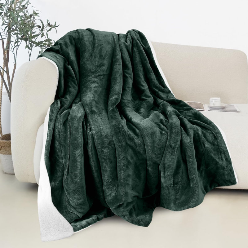 Weighted Throw Blanket, Green