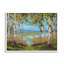 «Stupell Industries Lake and Birch Tree Landscape», art mural sur toile par Trevor Copenhaver-91297400