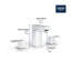 Eurocube® Widespread Bathroom Faucet with Drain Assembly