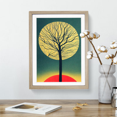 Retro Tree No.3 - Wall Art