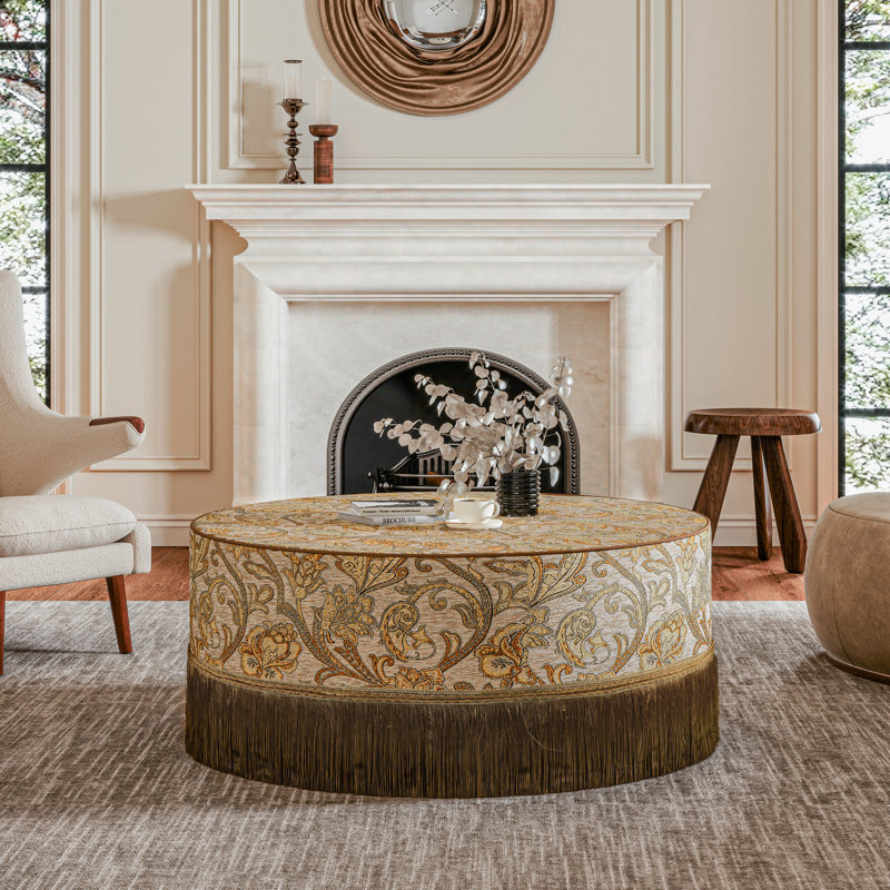 Grande table basse avec repose-pieds Bungalow Rose