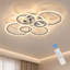 Lolanda 6-Light 80cm Acrylic LED Flush Mount