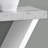 Modern Rectangular Console Table With Symmetrical Base And Spacious Tabletop For Living Room, Entryway, Or Office