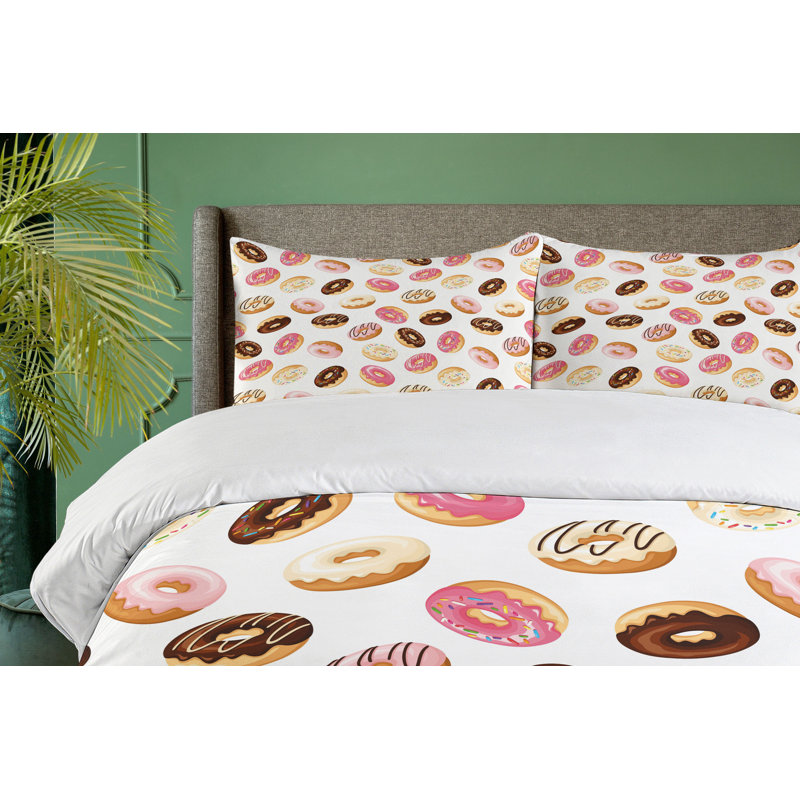 Modern & Contemporary Duvet Cover, King Duvet Cover + 2 King Shams