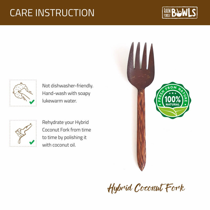 Fourchette de table hybride