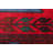 Teimani Red Rug 3'4" x 6'7"