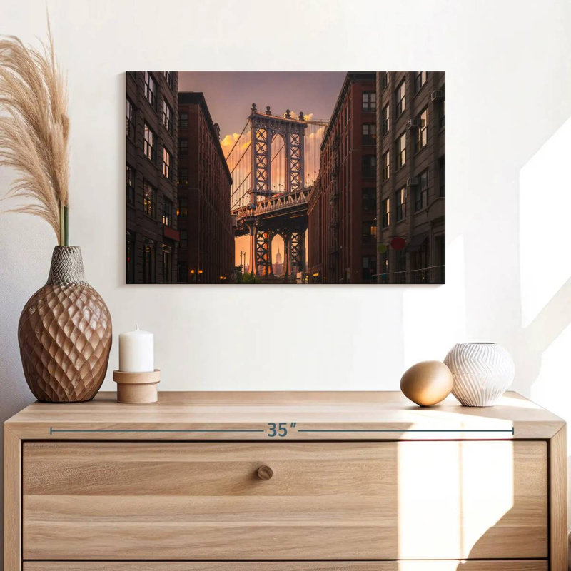 Lilie Iconic Brooklyn Bridge, 16" H x 24" W