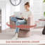 Fauteuil demi-tonneau pivotant 28 po-1006609639