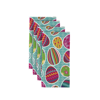 Polyester Abstract Square Napkin