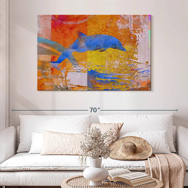 Brampt Dolphin II, 32" H x 48" W