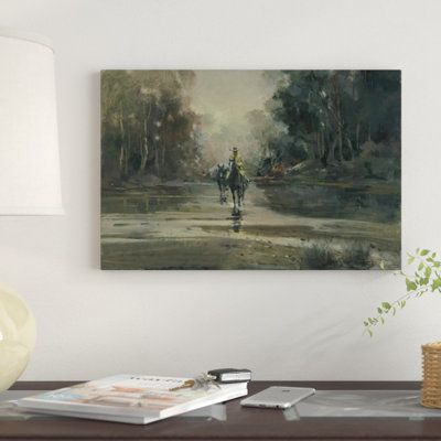 « creek » par ernest chiriacka, impression sur toile tendue