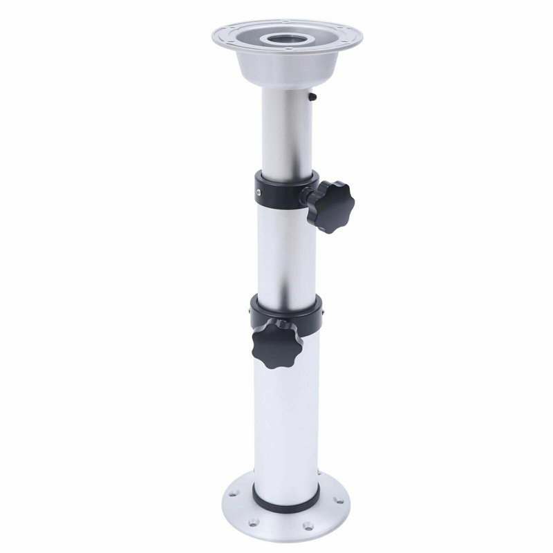 Modern & Contemporary 16.9'' h x 6.9'' w Adjustable Round Table Base