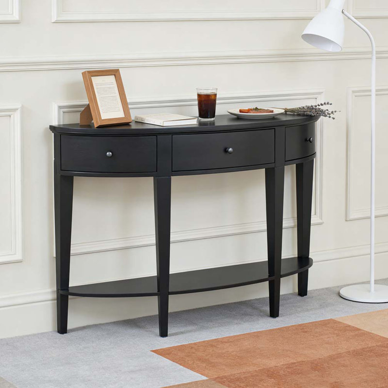 Canapé console Modern, Noir