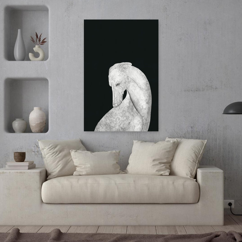 Art contemporain contemporain abstrait, H 36 po x l 24 po