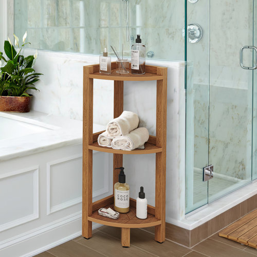 Ebern Designs Almonta Freestanding Bathroom Shelves & Reviews | Wayfair