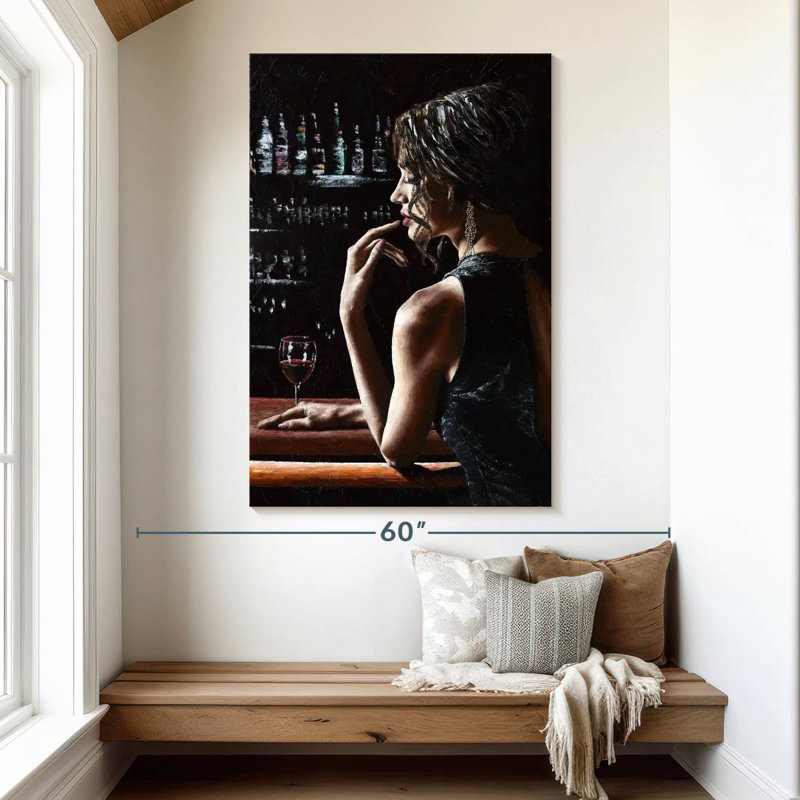 Leisha In The Midnight Hour, 51" H x 34" W